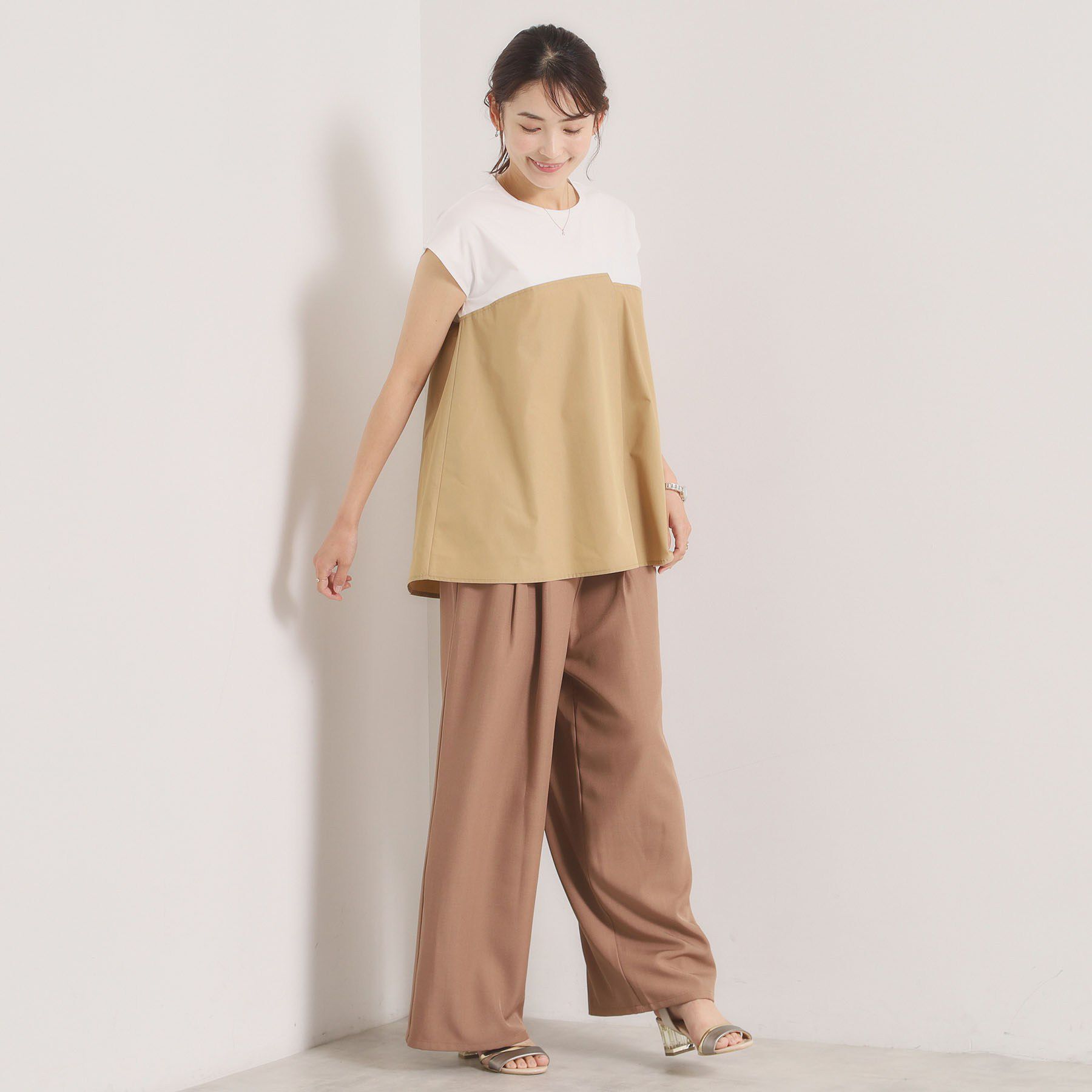 ITS&rsquo;DEMO「【冷感／速乾】ビスチェ風プルオーバー」|Tシャツ・カットソー|