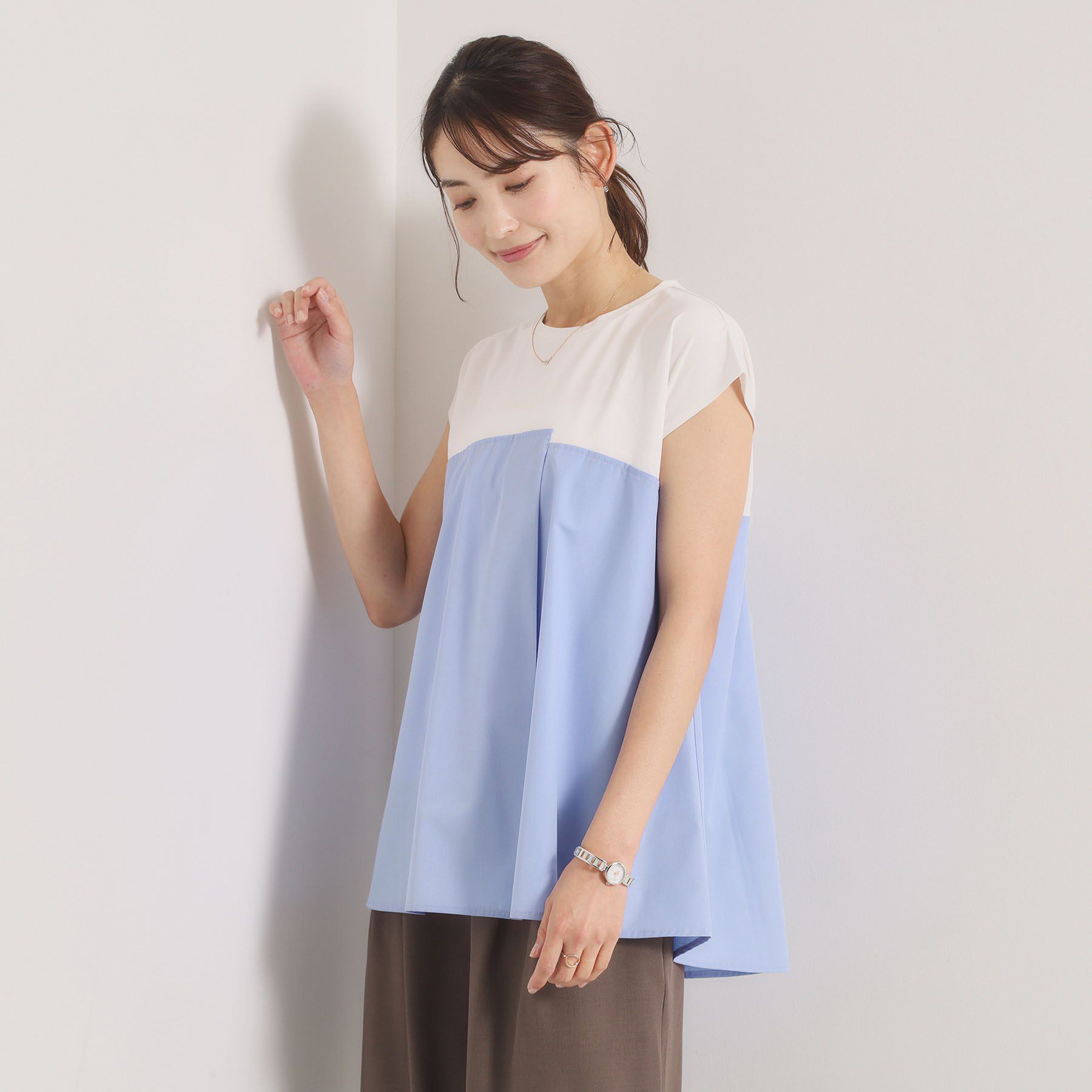 ITS&rsquo;DEMO「【冷感／速乾】ビスチェ風プルオーバー」|Tシャツ・カットソー|