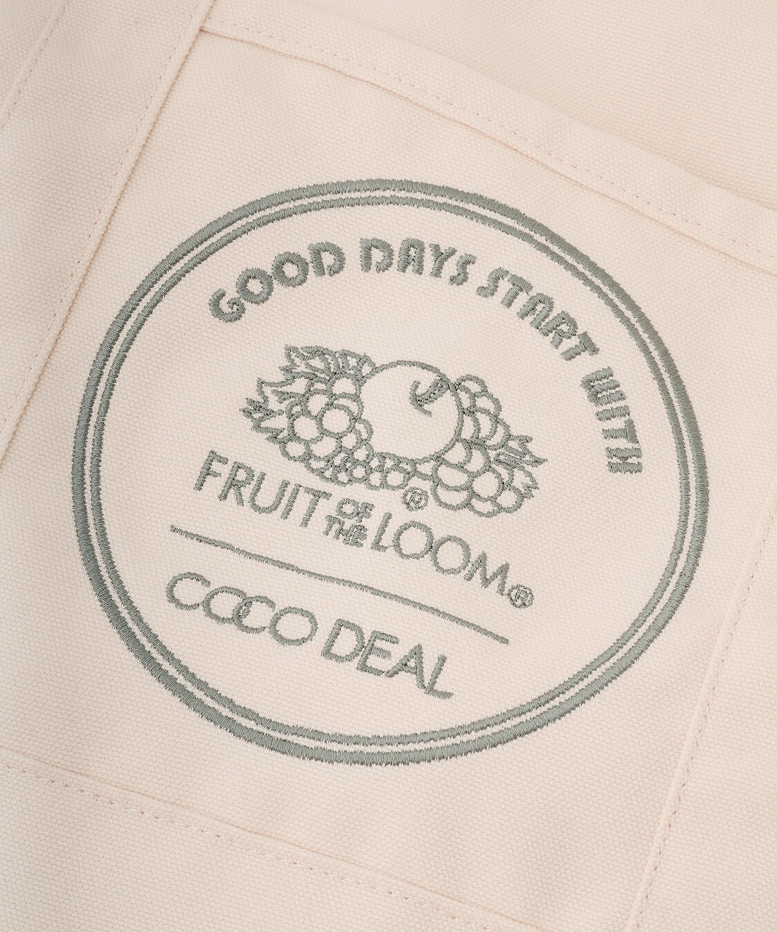 COCO DEAL「《COCO DEAL/FRUIT OF THE LOOM》ビッグトートバッグ」|トートバッグ|