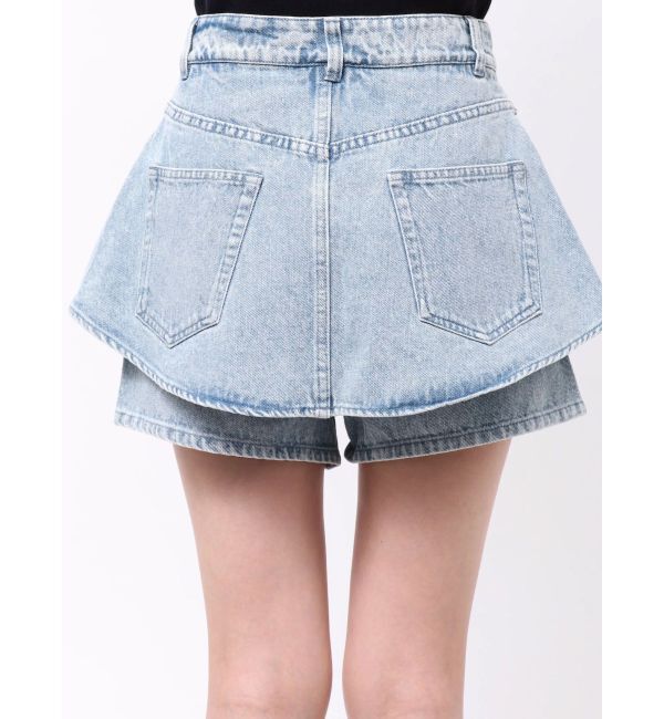 MERCURYDUO「パールデニムショートパンツ」|その他|