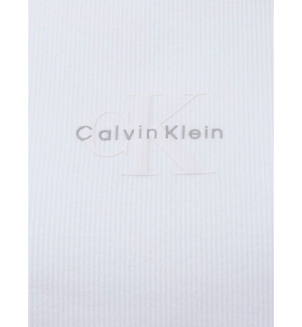 GYDA「Calvin Klein MONOLOGO BABY RIB TEE」|Tシャツ・カットソー|