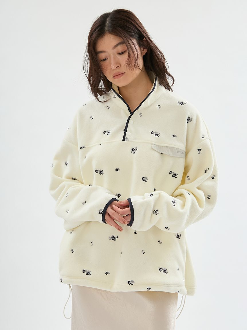 emmi atelier「ドロストフリースプルオーバー」|Tシャツ・カットソー|OWHT