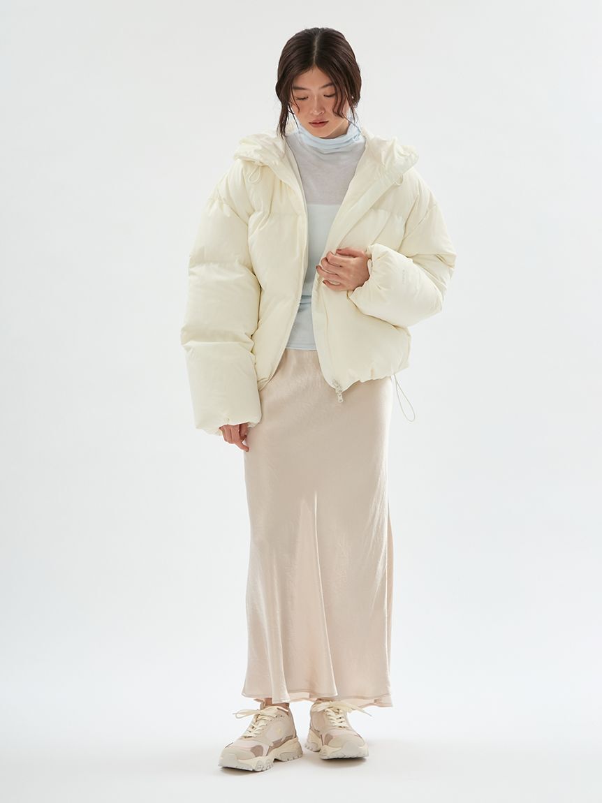 emmi atelier「オーガニックコットンハイネックニットプルオーバー」|ニット・セーター|