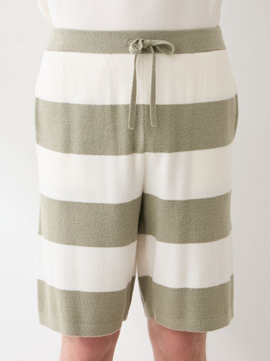 GELATO PIQUE HOMME「【HOMME】【接触冷感】【UVカット】スムーズィーliteクール2ボーダーハーフパンツ」|その他|