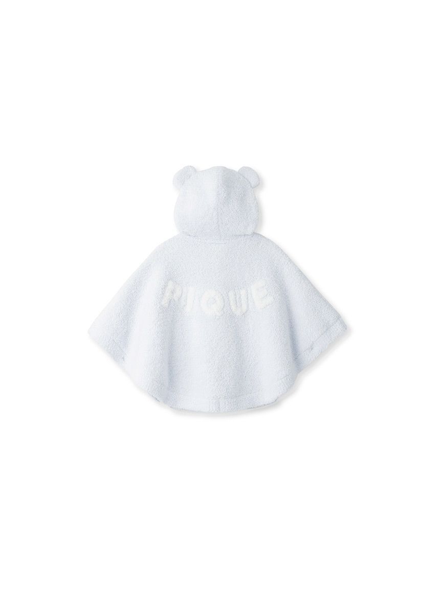 GELATO PIQUE KIDS & BABY「【ラッピング済み】【BABY】パウダーベアポンチョ&スタイセット BOX付き」|その他ベビー用品|