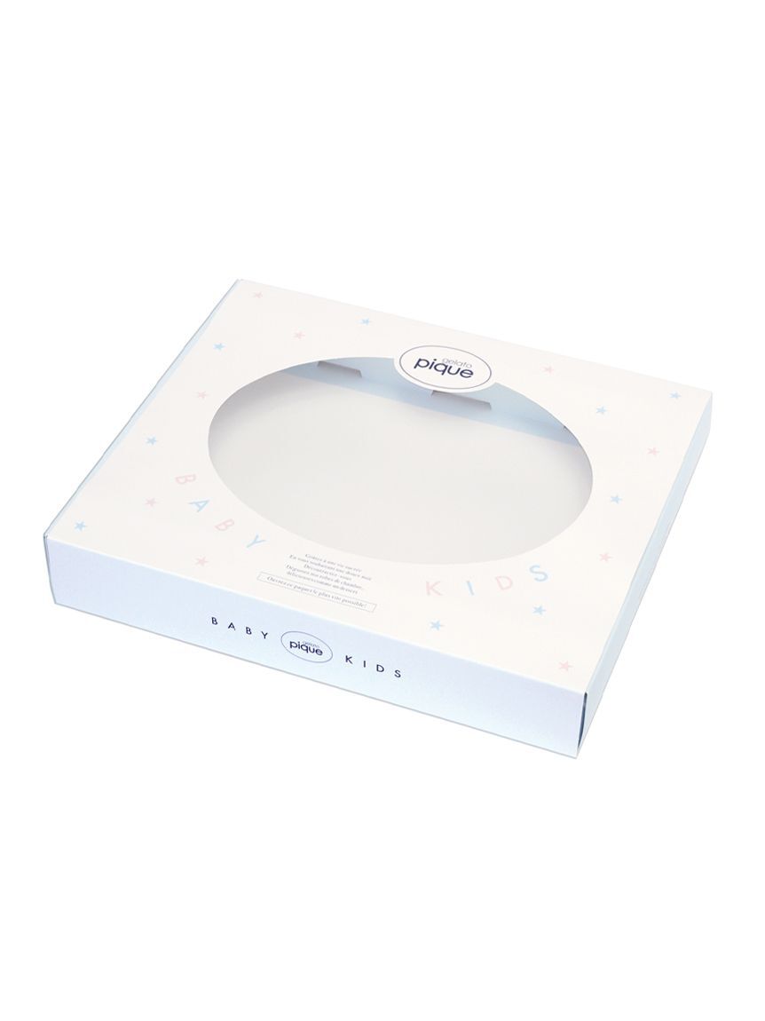 GELATO PIQUE KIDS & BABY「【ラッピング済み】【BABY】パウダーベアポンチョ&スタイセット BOX付き」|その他ベビー用品|