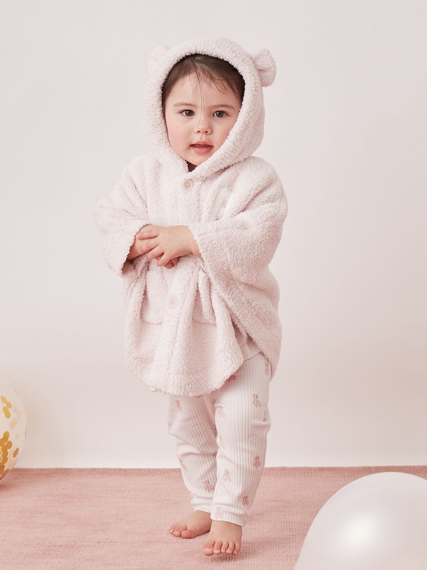 GELATO PIQUE KIDS & BABY「【ラッピング済み】【BABY】パウダーベアポンチョ&スタイセット BOX付き」|その他ベビー用品|