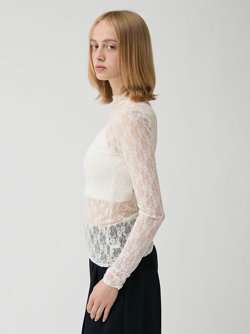 LILY BROWN「シアーベーシックカットトップス」|Tシャツ・カットソー|