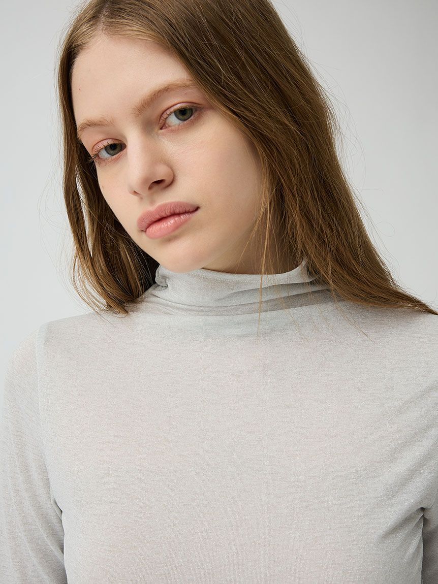 LILY BROWN「シアーベーシックカットトップス」|Tシャツ・カットソー|