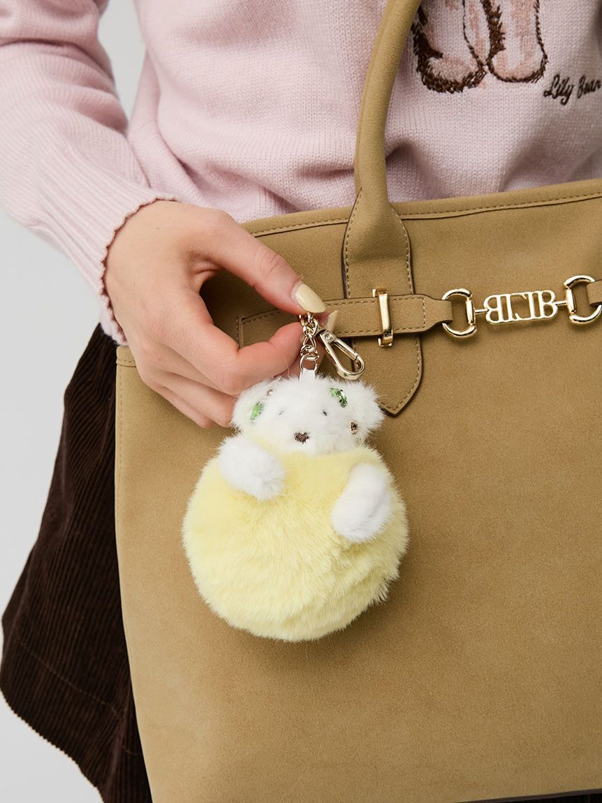 LILY BROWN「【Lily Bear】BON BON JEWELチャーム」|キーケース|YEL