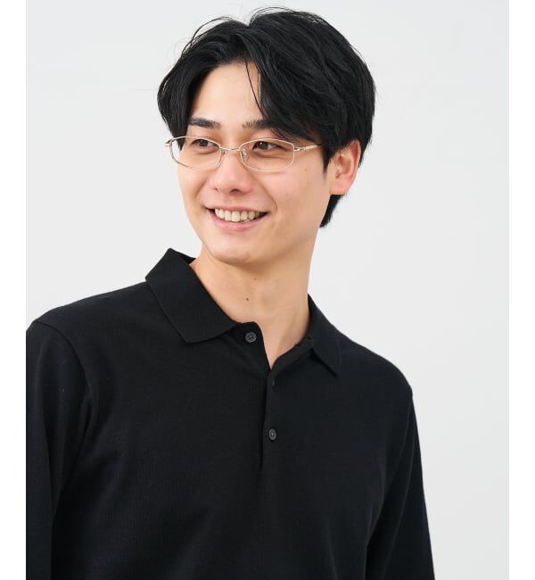  「バレル型 メガネ | メタル 高級感  度あり 度なし メンズFASHION レンズ交換券付」|メガネ|
