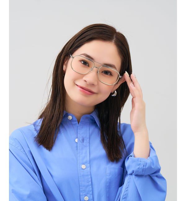  「ウェリントン型 メガネ | メタル 高級感  度あり 度なし メンズFASHION レンズ交換券付」|メガネ|