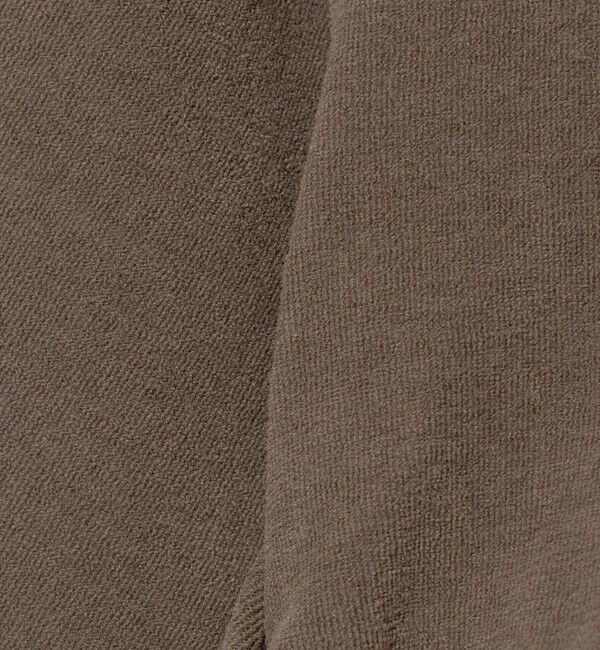 UNITED ARROWS green label relaxing「パイル シャーリング 5分袖 Tシャツ」|Tシャツ・カットソー|