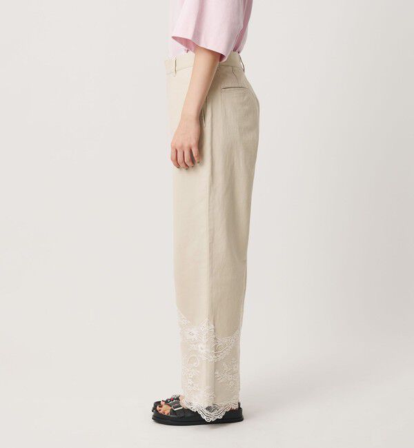 BEAUTY&YOUTH UNITED ARROWS「【別注】＜calm Line＞レース ワイドパンツ」|その他|