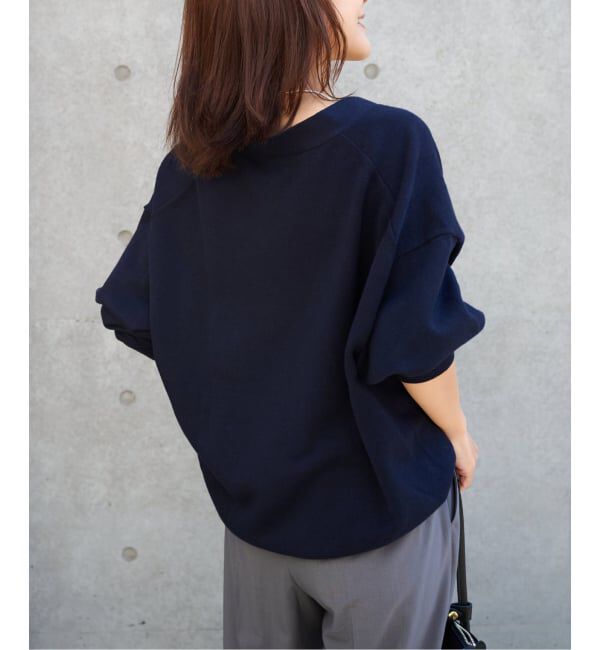 OUTDOOR PRODUCTS Usual Things「リネンコットンVネックコクーンカーディガン」|カーディガン|