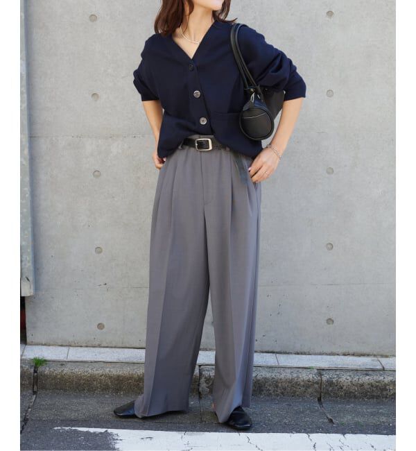 OUTDOOR PRODUCTS Usual Things「リネンコットンVネックコクーンカーディガン」|カーディガン|