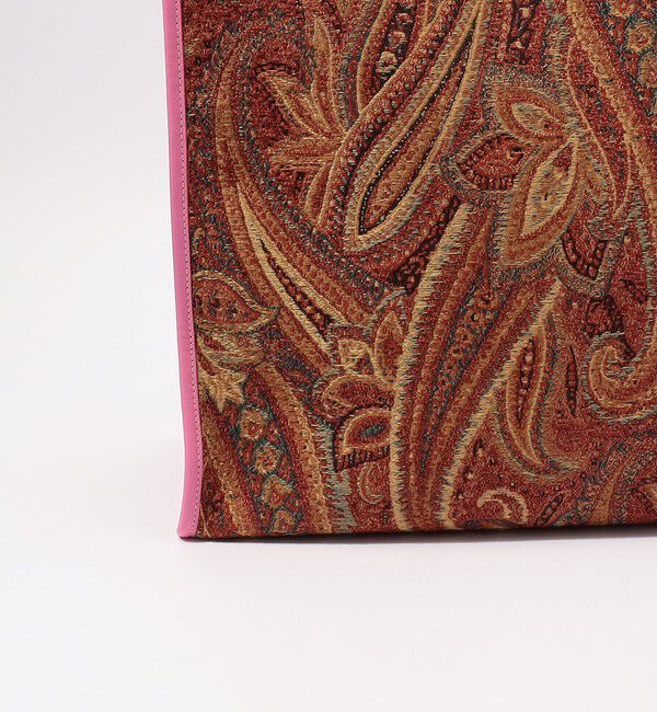 TOMORROWLAND GOODS「A VACATION TANK ORANGE PAISLEY トートバッグ」|トートバッグ|