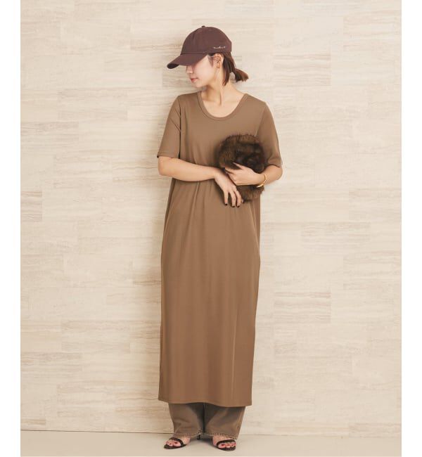 Plage リブハーフスリーブワンピース　美品 追加予約》Rib ハーフスリーブ ワンピース（Plage）｜ルミネの
