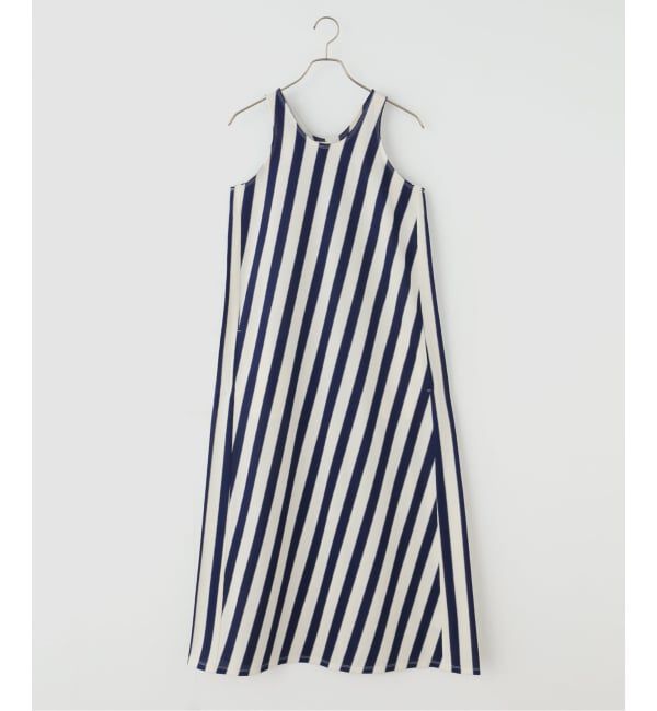 IENA LA BOUCLE「CURRENTAGE カレンテージ stripe ワンピース A2561UA 414」|ワンピース|
