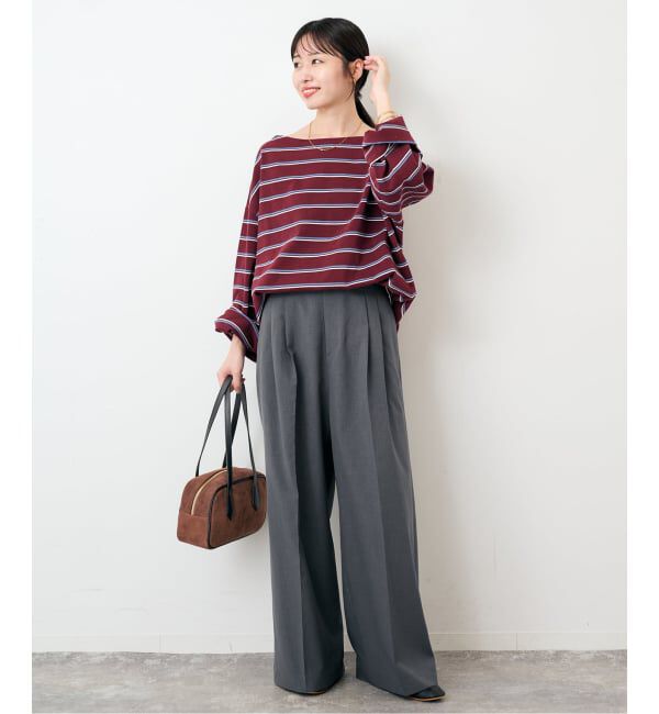 SLOBE IENA「《予約》ANTONELLO MASI SLOBE別注 スウェードボストンバッグ」|ボストンバッグ|