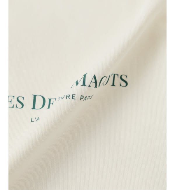 EDIFICE「LES DEUX MAGOTS (ドゥマゴ) リンガーTシャツ」|Tシャツ・カットソー|