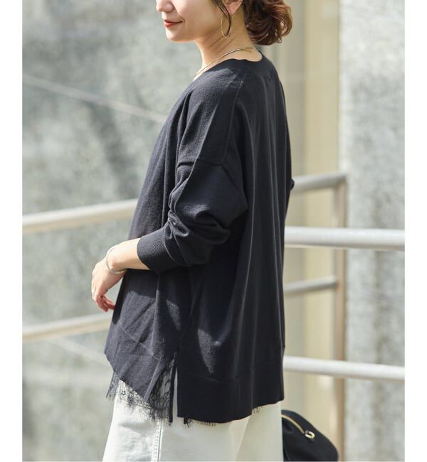 JOURNAL STANDARD「《予約》ウォッシャブルコットンシルクミックスVネックカーディガン」|カーディガン|