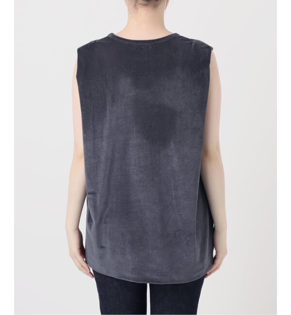 journal standard L'essage「《追加/接触冷感》クールタッチベロアタックノースリーブ」|Tシャツ・カットソー|