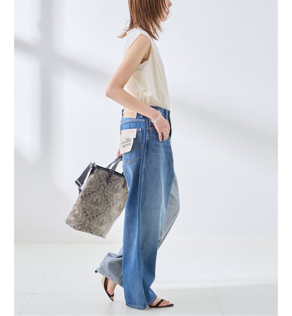 journal standard L'essage「《追加/接触冷感》クールタッチベロアタックノースリーブ」|Tシャツ・カットソー|