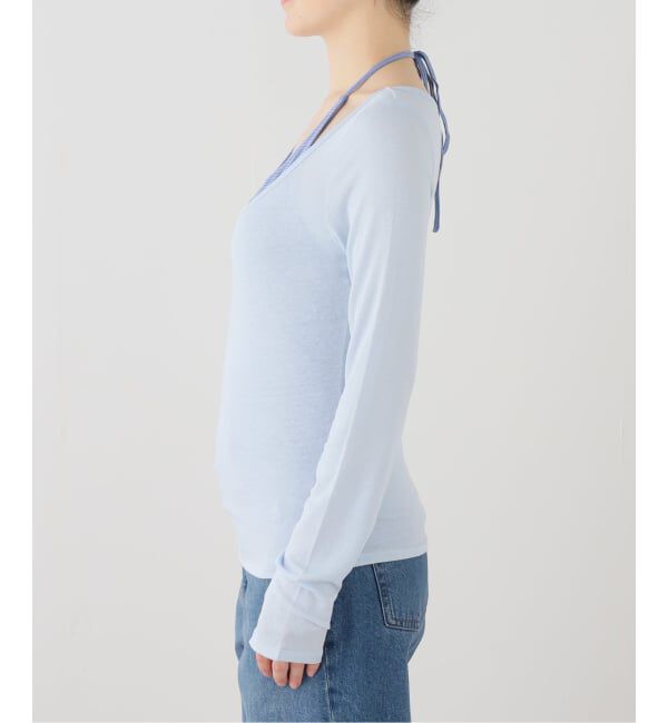 U by SPICK&SPAN「PISCESS/パイシス Layered Halter Long Sleeve Tops」|Tシャツ・カットソー|