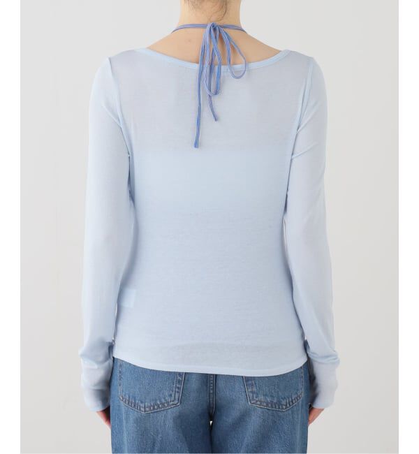 U by SPICK&SPAN「PISCESS/パイシス Layered Halter Long Sleeve Tops」|Tシャツ・カットソー|