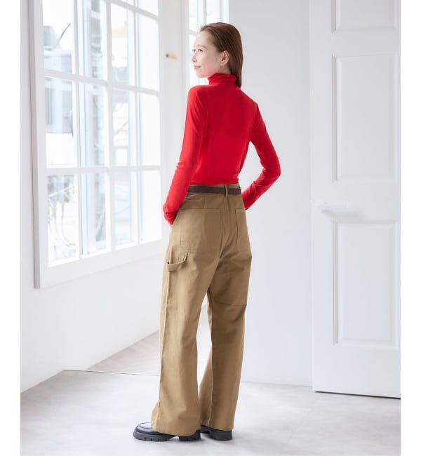U by SPICK&SPAN「《予約》ウールミックスシアータートル」|Tシャツ・カットソー|