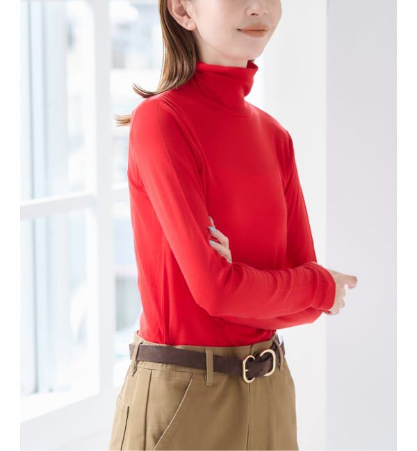 U by SPICK&SPAN「《予約》ウールミックスシアータートル」|Tシャツ・カットソー|