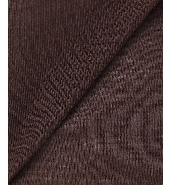U by SPICK&SPAN「《予約》ウールミックスシアータートル」|Tシャツ・カットソー|