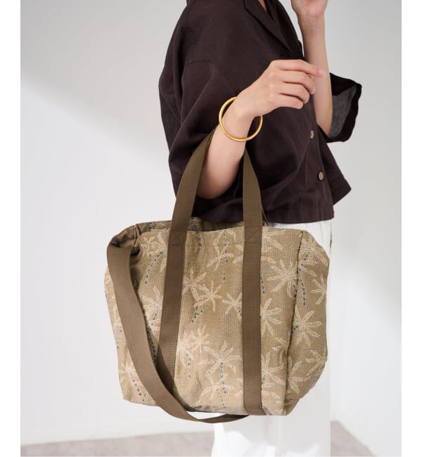 FRAMeWORK「PAYDAY /ペイデイ 別注JACQUARD PALMTREE TOTE ポーチ」|トートバッグ|