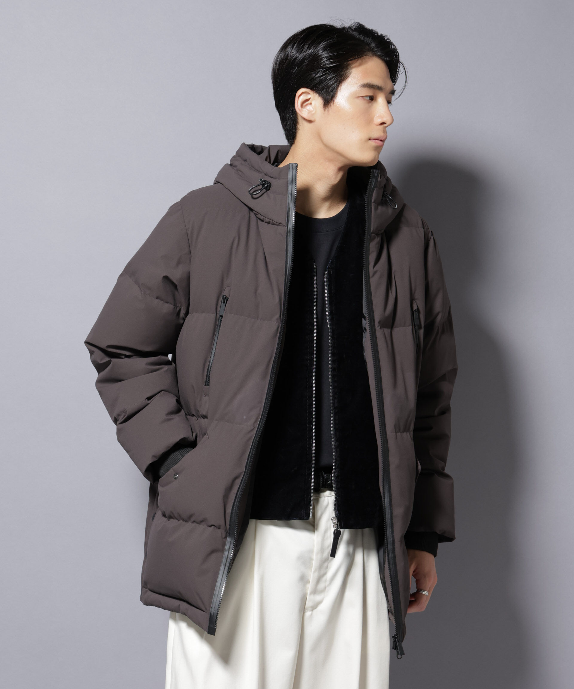 NANO universe「「西川ダウン(R)」SOLOTEXダウン」|ダウン|