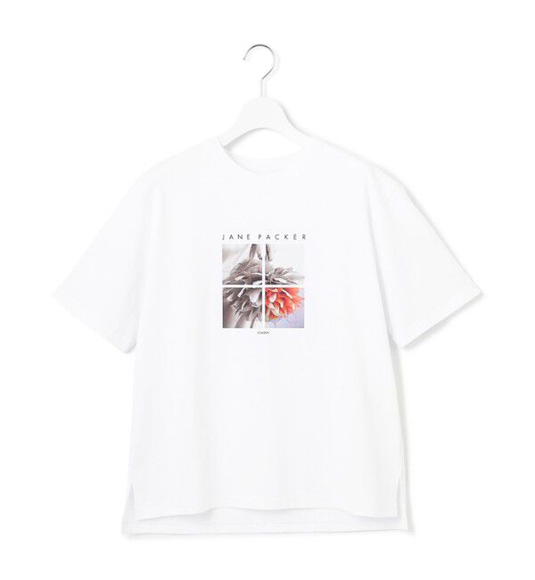23区「【洗える】JANE PACKERコラボ フォトプリント Tシャツ」|Tシャツ・カットソー|
