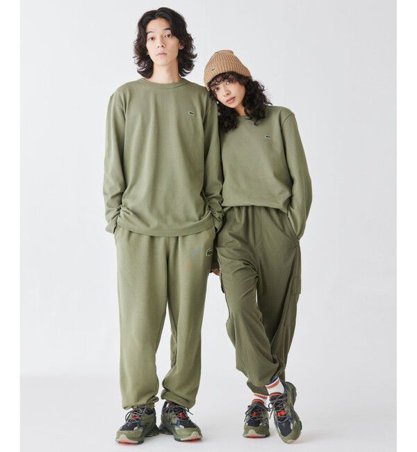LACOSTE「クラシックフィット ビッグピケ ロングスリーブTシャツ」|Tシャツ・カットソー|