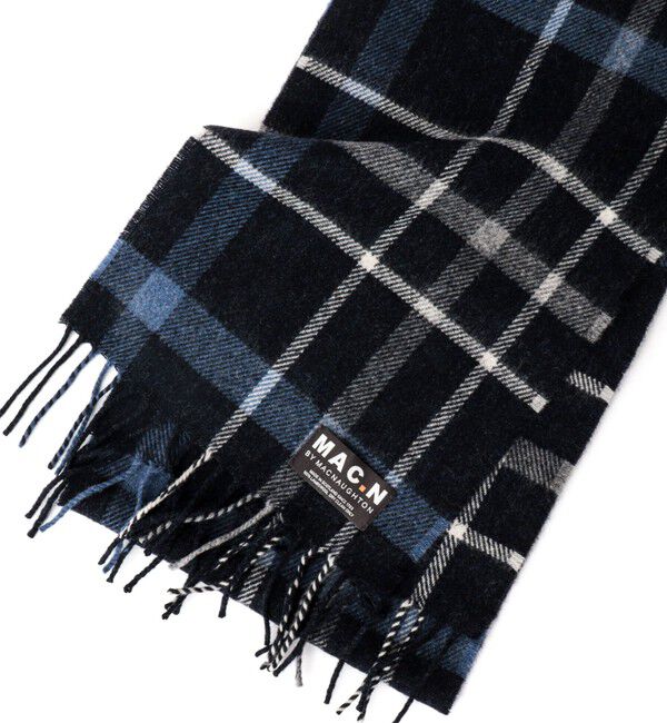 NOLLEY'S goodman「【MAC.N/マックエヌ】Lambswool Inchfad Scarf 25」|ストール|