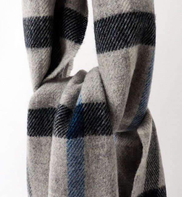 NOLLEY'S goodman「【MAC.N/マックエヌ】Lambswool Inchfad Scarf 25」|ストール|