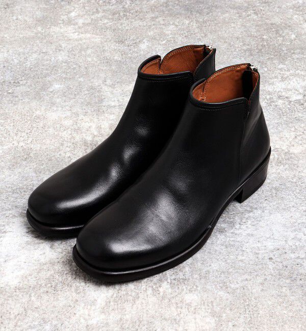 NOLLEY'S goodman「【EARLE/アール】ER2202 Back Zip Short Boots」|ロングブーツ|