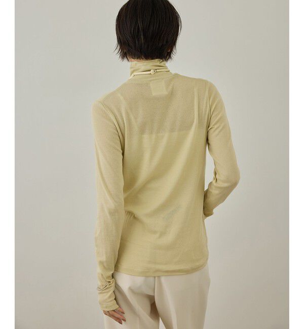 SALON adam et rope'「smile cotton タートルネックプルオーバー」|Tシャツ・カットソー|