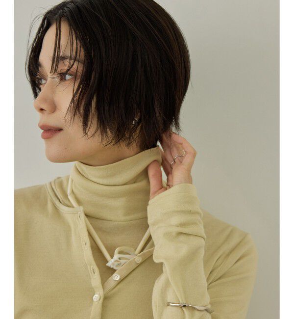 SALON adam et rope'「smile cotton タートルネックプルオーバー」|Tシャツ・カットソー|