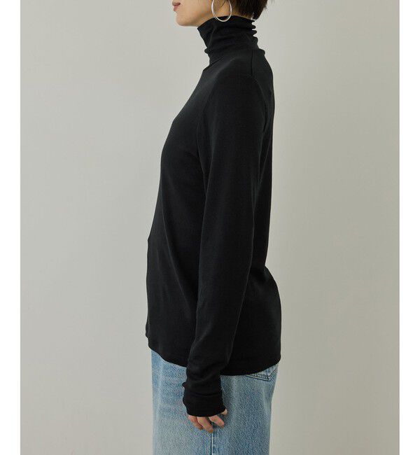 SALON adam et rope'「smile cotton タートルネックプルオーバー」|Tシャツ・カットソー|