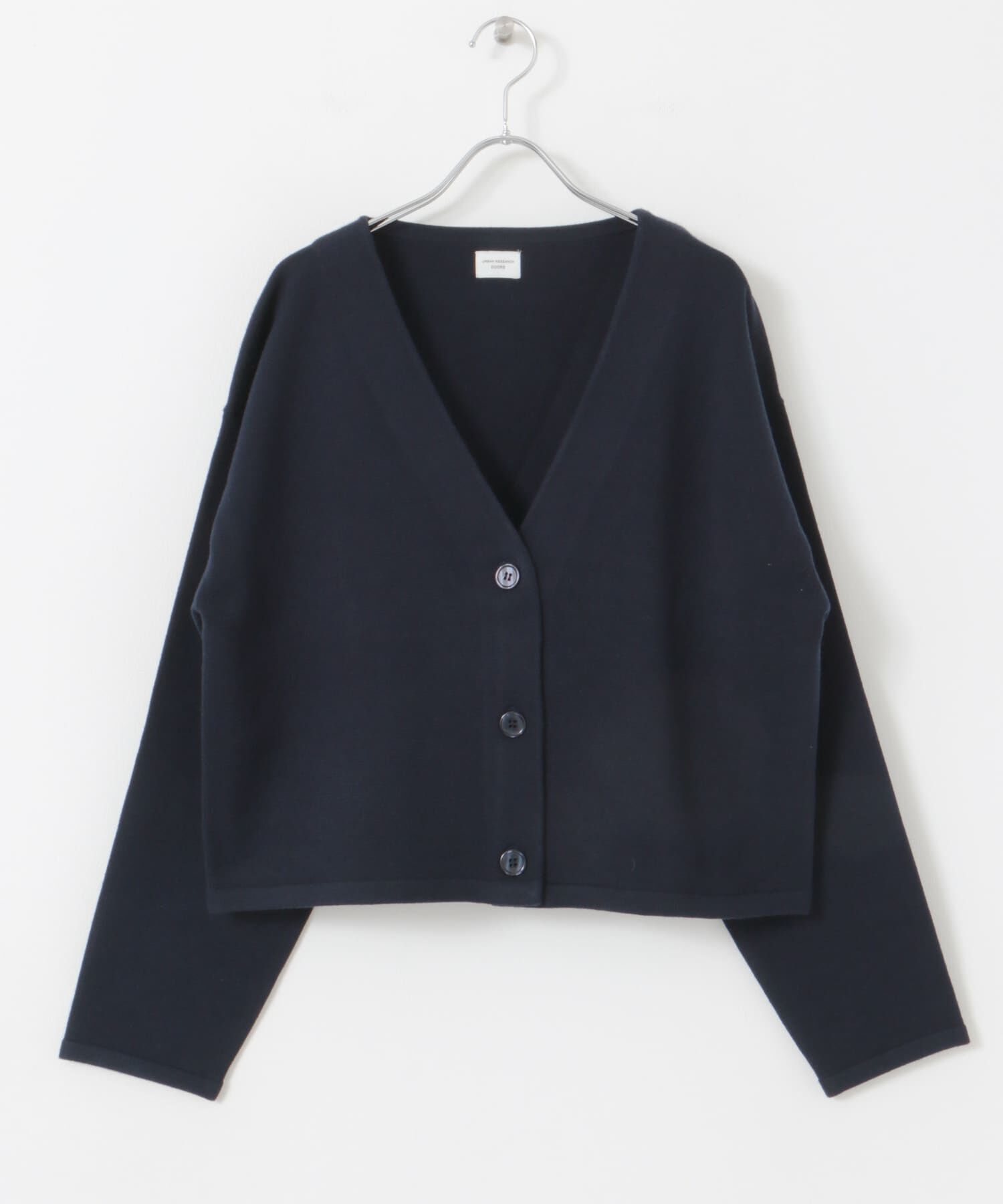 URBAN RESEARCH DOORS「『UR TECH 200日ニット』Vネックカーディガン」|カーディガン|