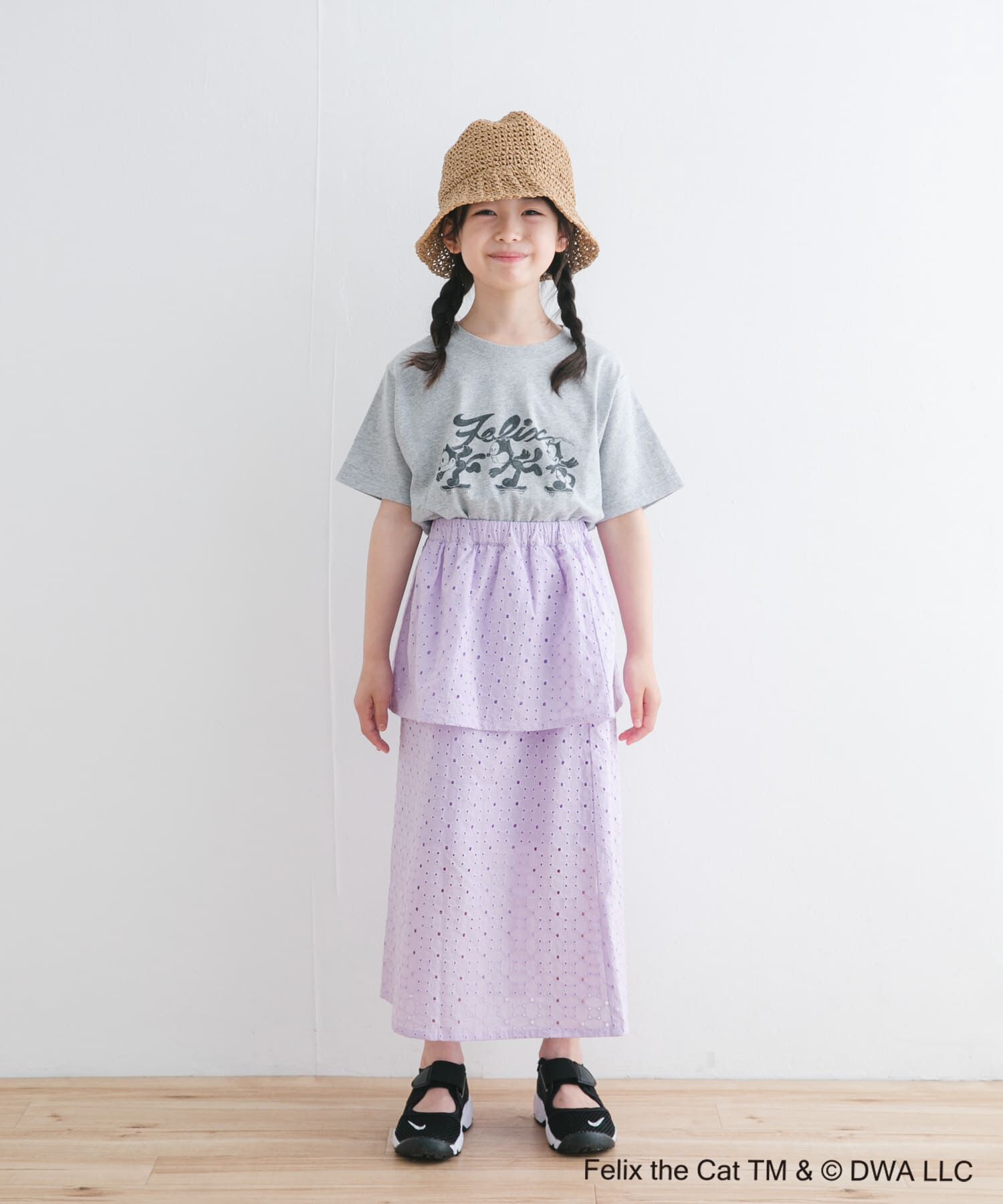URBAN RESEARCH DOORS「コットンレースティアードスカート(KIDS)」|その他|