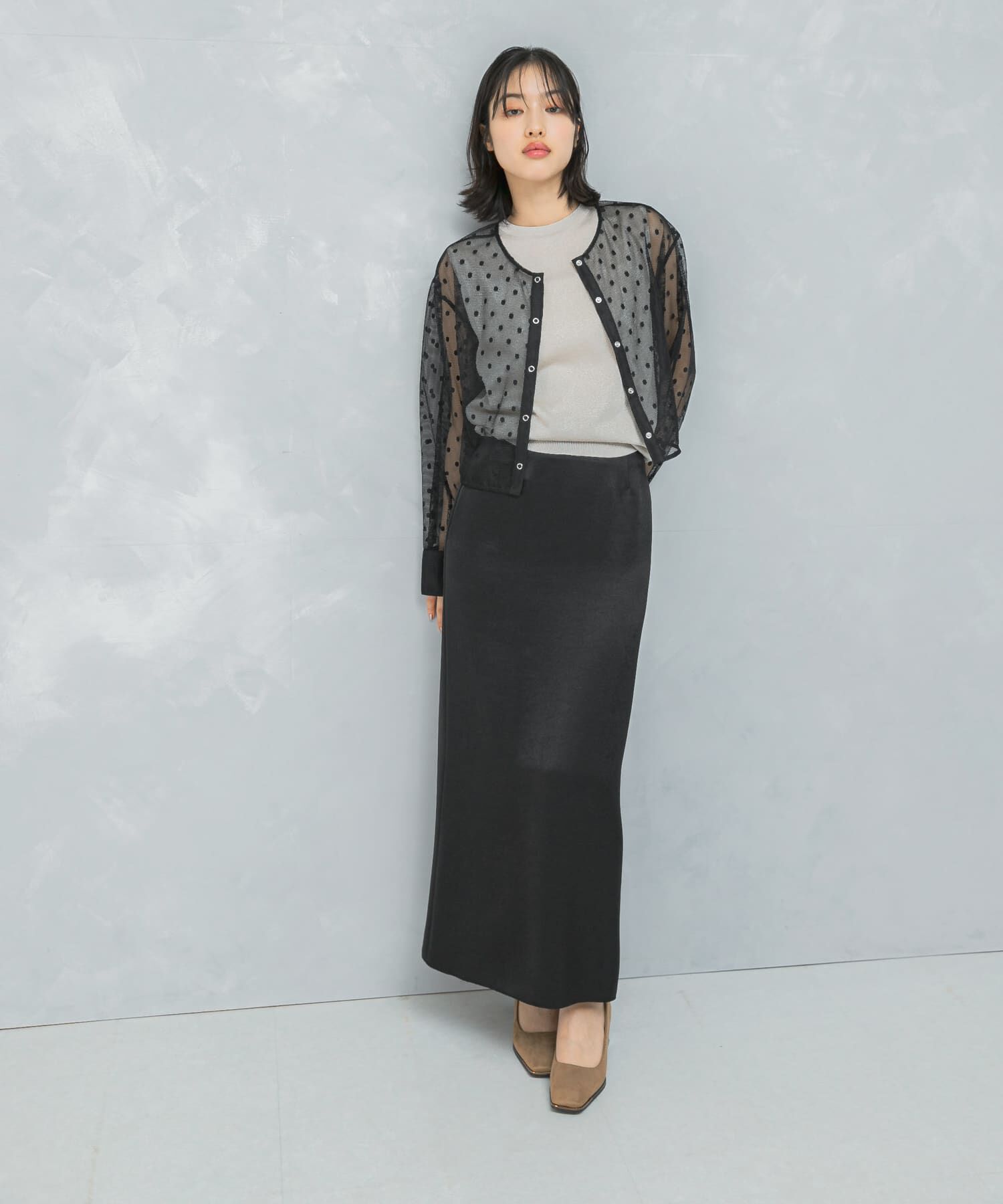 URBAN RESEARCH ROSSO「シアーメッシュドットプルオーバー」|その他|
