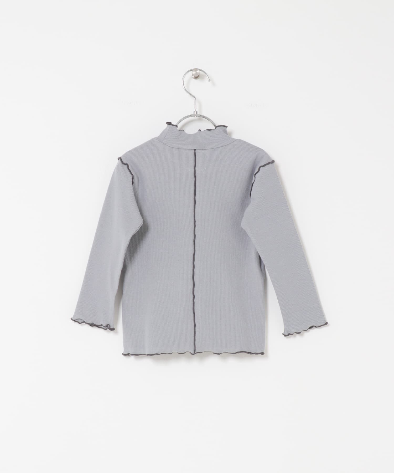 URBAN RESEARCH DOORS「『WEB/一部店舗限定サイズ』メローフリルリブハイネックTシャツ(KIDS)」|その他|