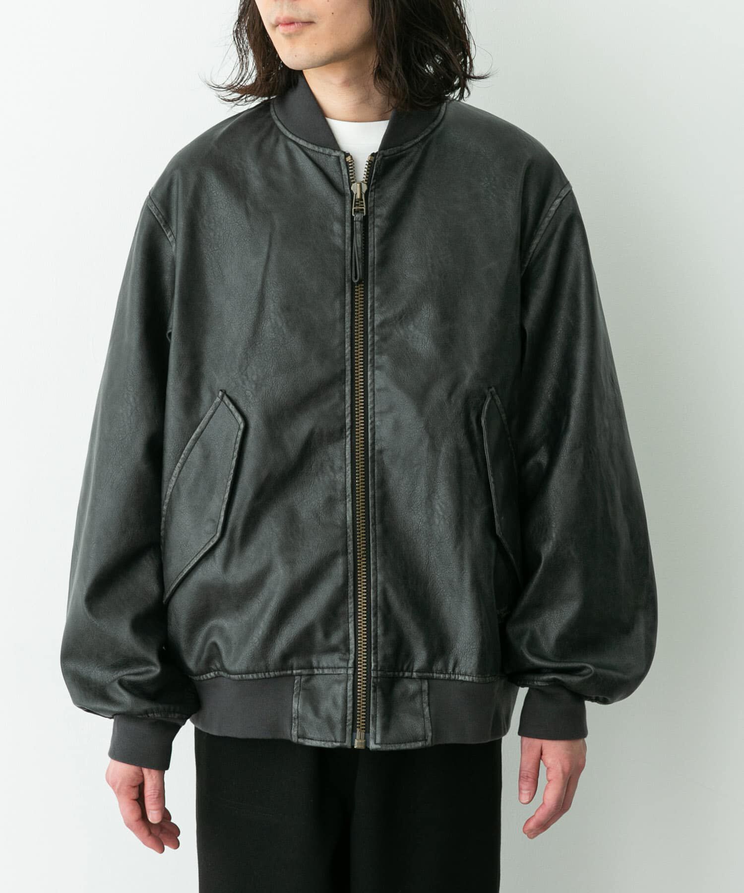 Sonny Label 「ARMY TWILL　VeganLeatherBlouson」|その他|