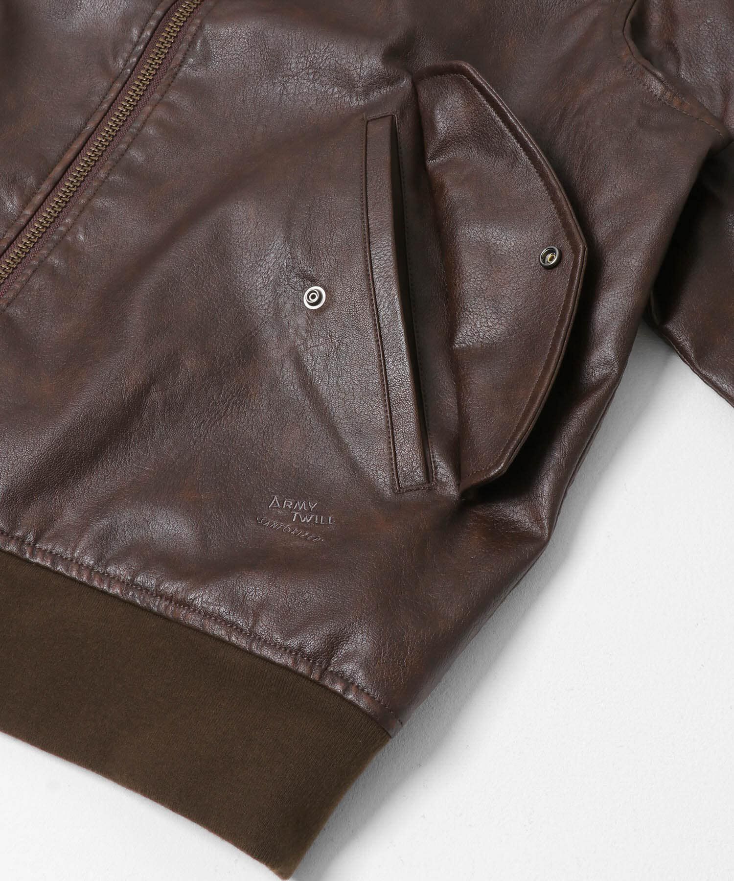 Sonny Label 「ARMY TWILL　VeganLeatherBlouson」|その他|