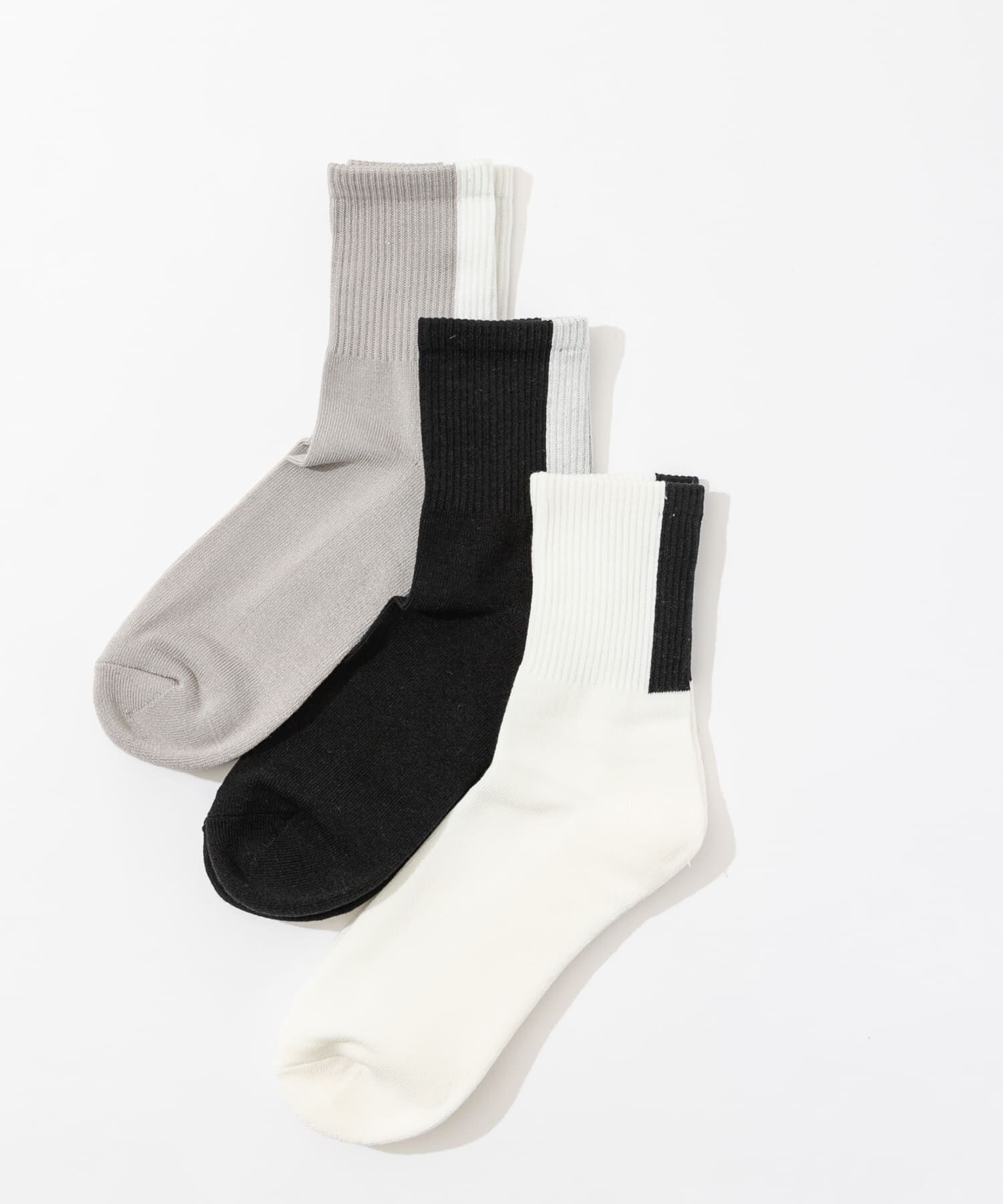 URBAN RESEARCH「『UR TECH』バックラインソックス」|ソックス|